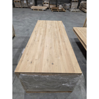 Eiken paneel doorgaande lamel 20 mm